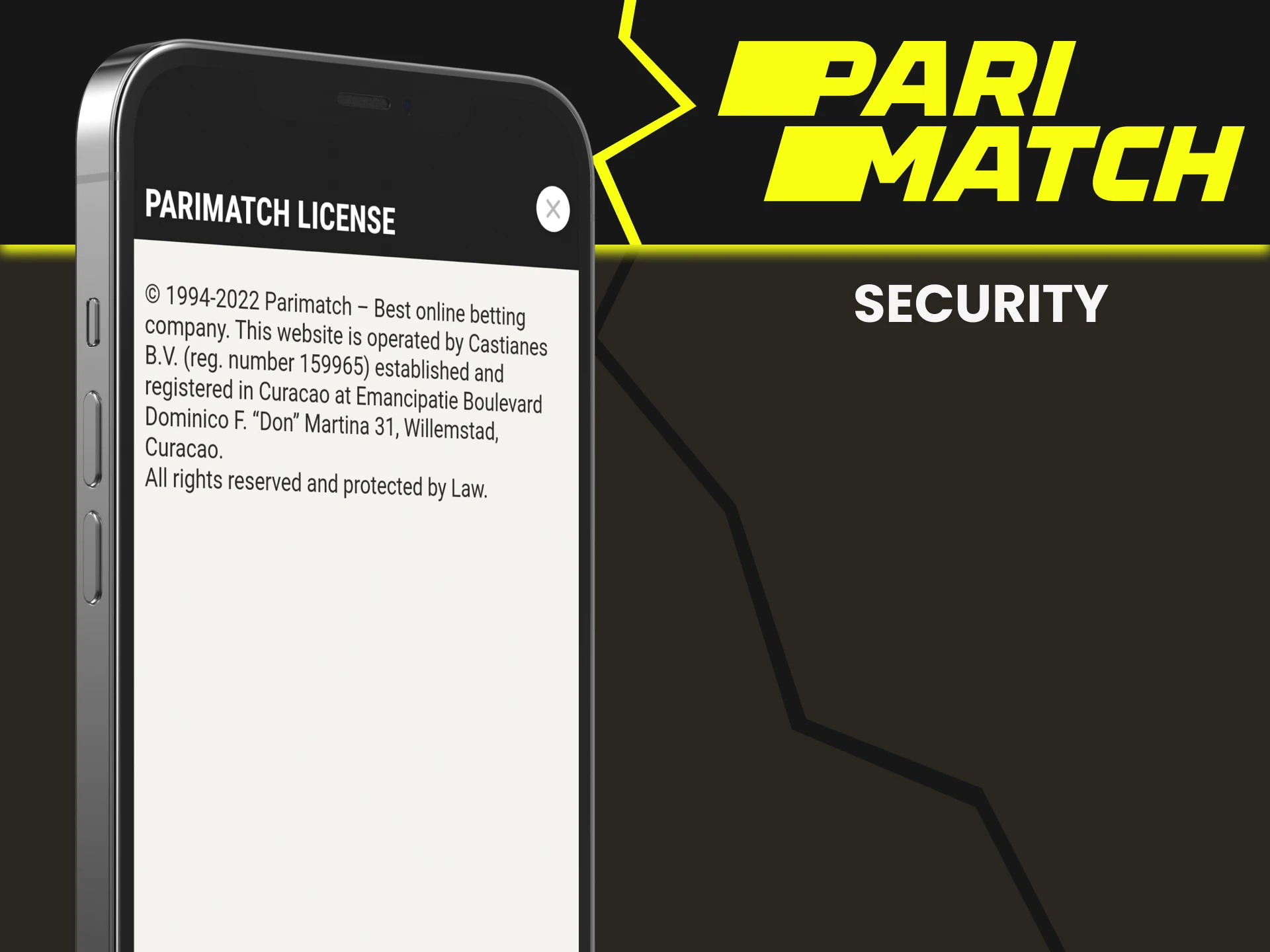 Parimatch is safe and legal.