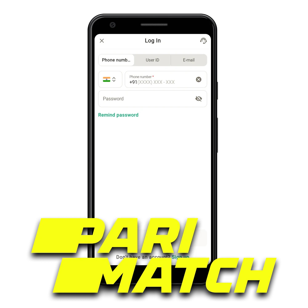 Review the information about logging into your Parimatch personal account.