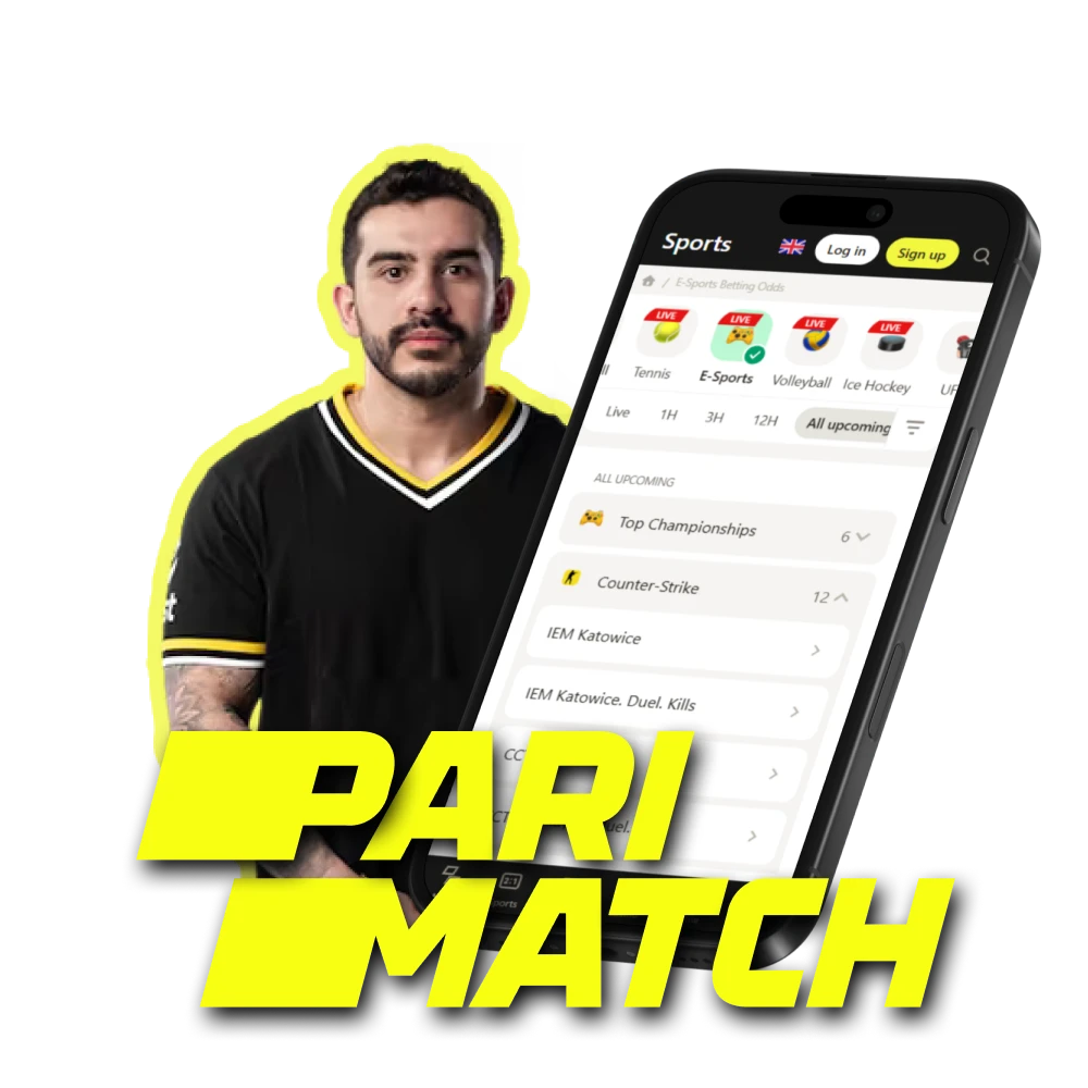 Marcelo David is an ambassador of Parimatch in eSports.