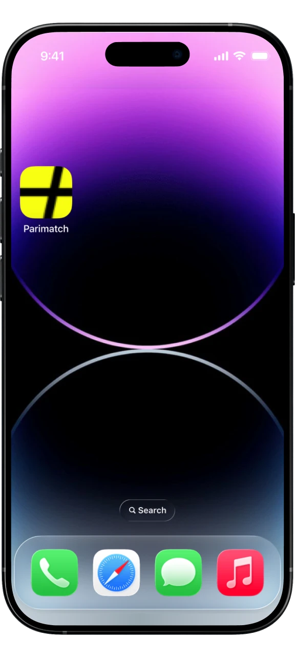 Open the Parimatch shortcut and start betting.