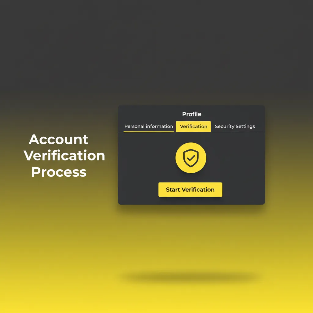 KYC verification: OTP phone/email, profile info, upload ID and address proof, selfie, verify payment, await approval