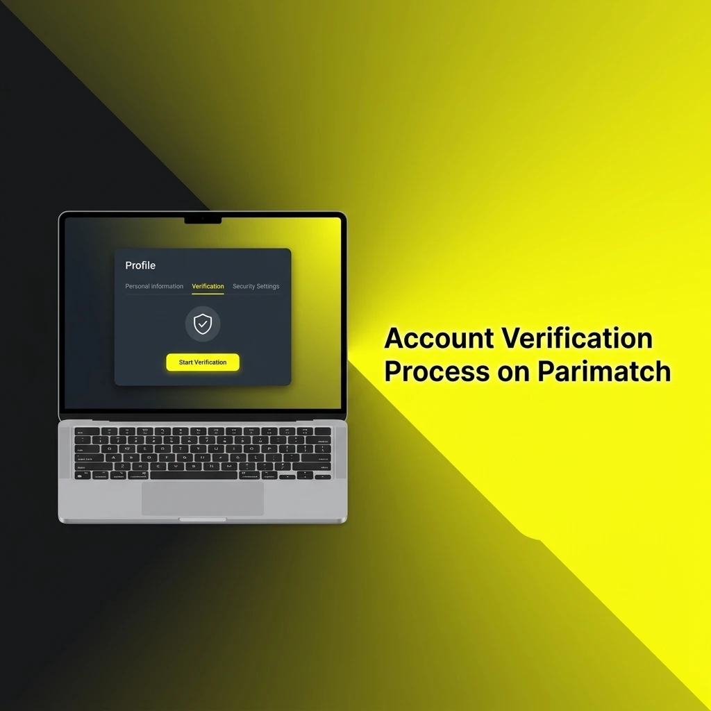 Parimatch account verification process showing ID upload steps for Aadhaar, PAN Card or Passport submission