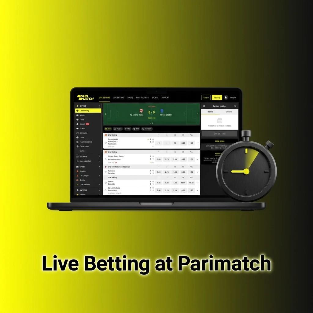 Parimatch live betting interface showing real-time cricket in-play markets with odds, scoreboard updates and match tracker