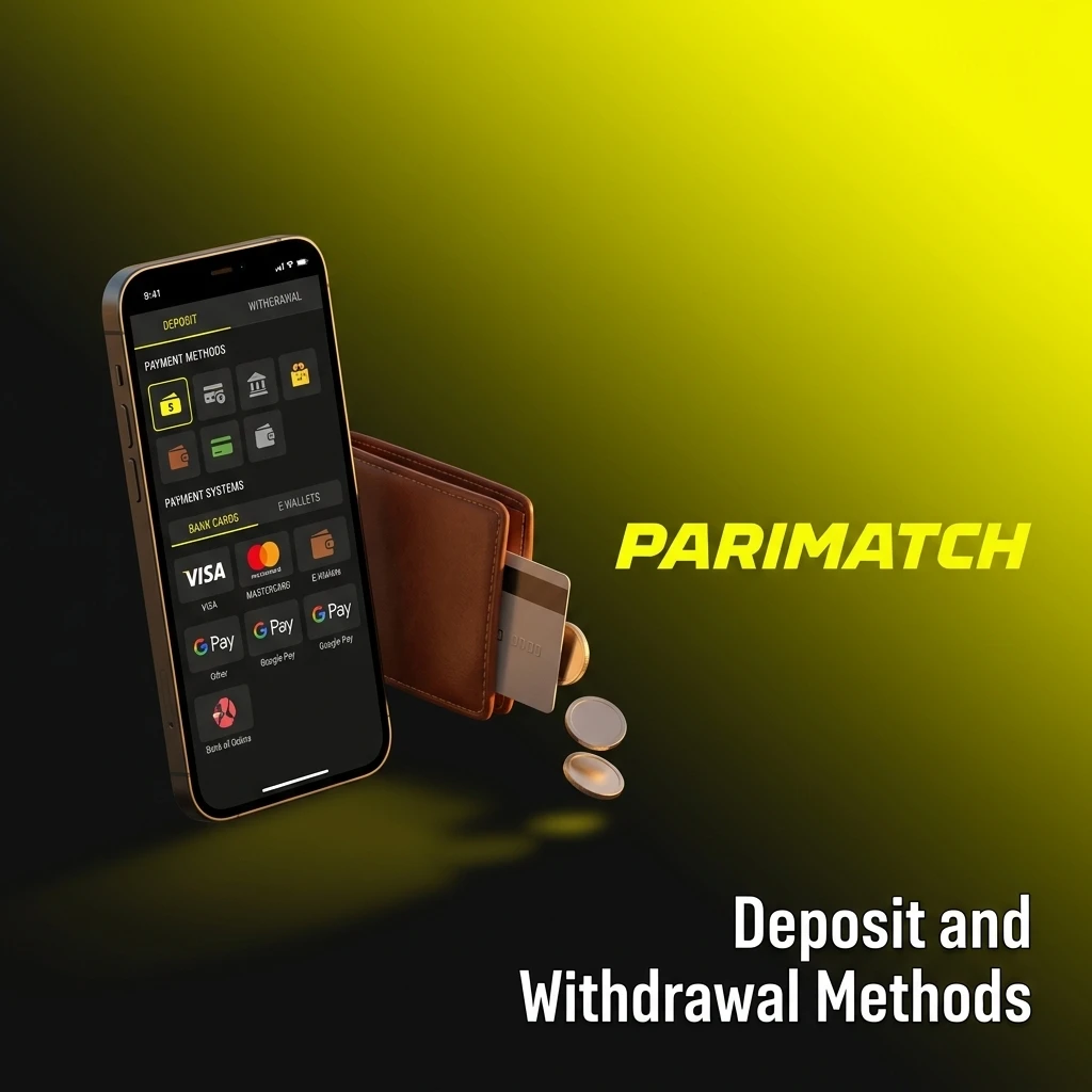 Parimatch deposit and withdrawal methods for Indian players including UPI, PayTM, crypto, and cards