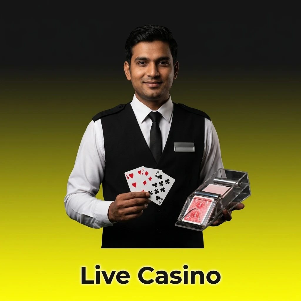 Parimatch Live Casino with professional dealers streaming Live Blackjack, Roulette, Baccarat, Teen Patti and Andar Bahar
