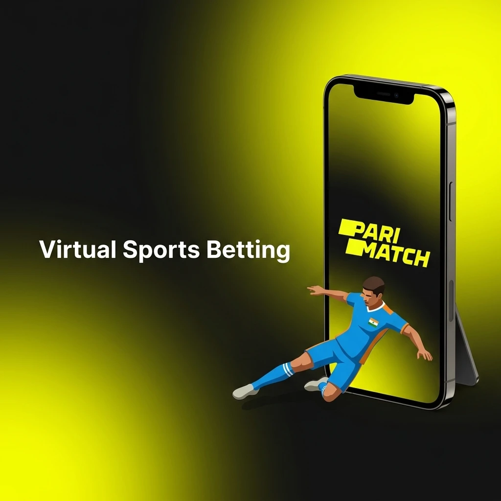 Virtual sports betting on Parimatch including football, cricket, basketball and horse racing simulated events available 24/7